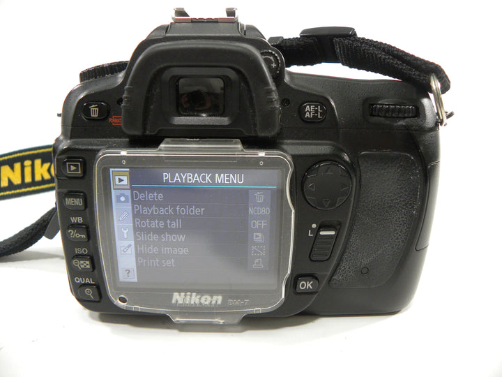 Nikon D80 10.2mp Digital SLR w/AF-S Nikkor DX ED 18-55 S/C 33,760 Digital Cameras - Digital SLR Cameras Nikon 3040379