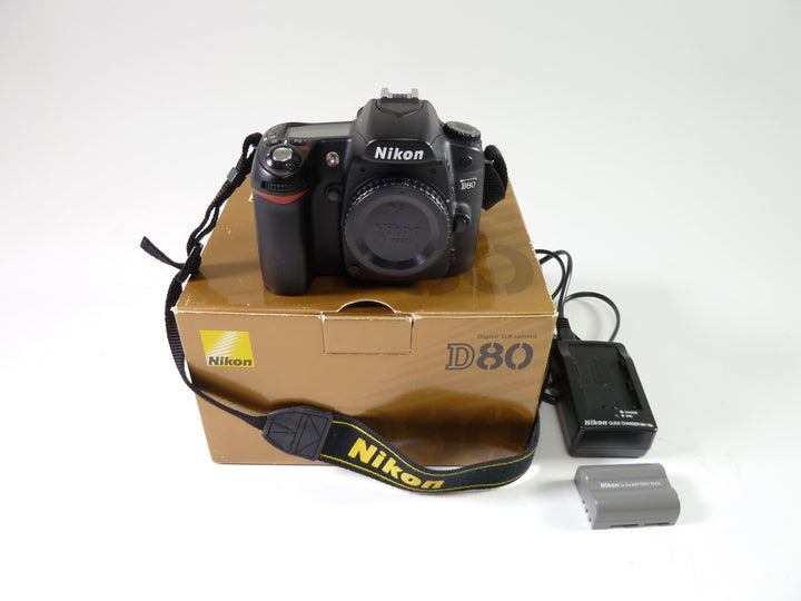 Nikon D80 DSLR Camera Body - Shutter Count 16174 Digital Cameras - Digital SLR Cameras Nikon 3310852