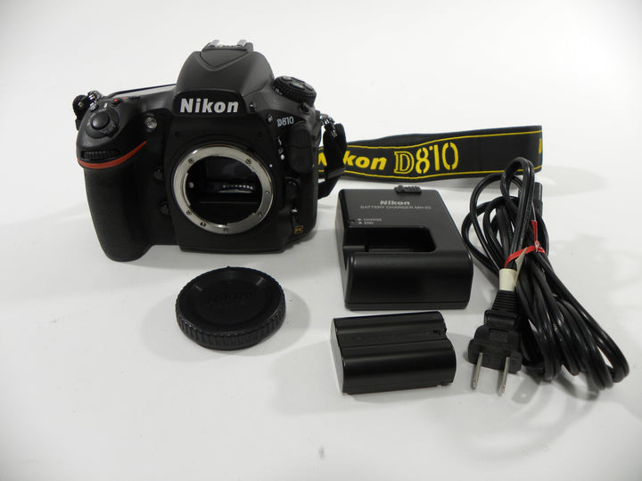 Nikon D810 36.3mp Digital SLR Body Only Shutter Ct. 4,585 Digital Cameras - Digital SLR Cameras Nikon 3001535