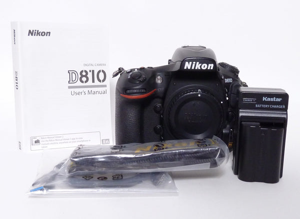 Nikon D810 Digital DSLR Camera - Shutter Count 50,366 Digital Cameras - Digital SLR Cameras Nikon 3030832