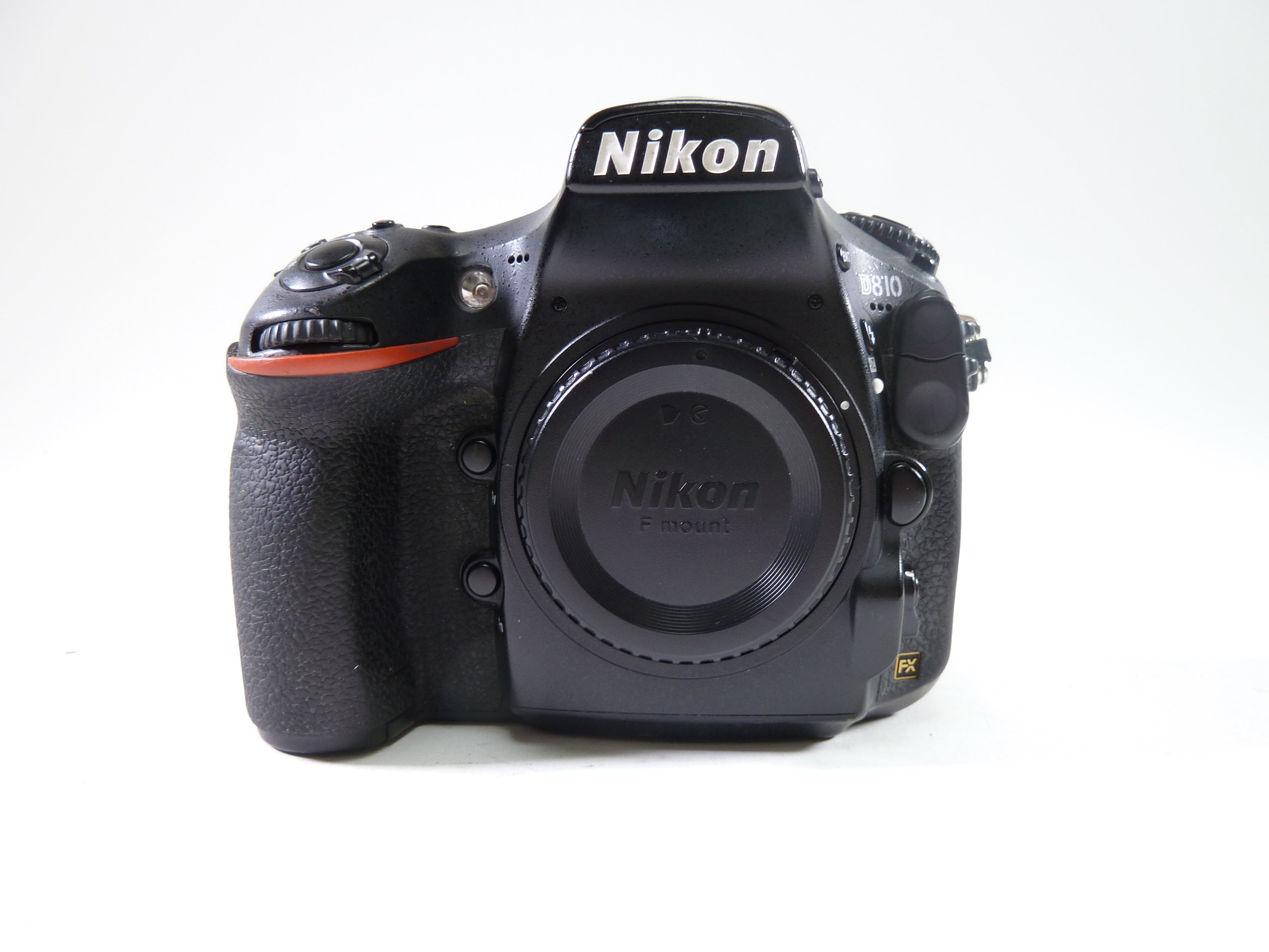 Nikon D810 Shutter Count 150,307 CF Card Only Camera Exchange