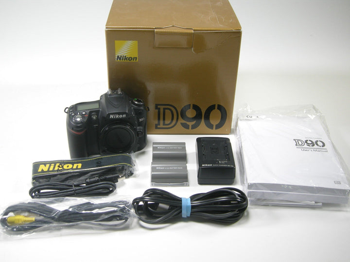 Nikon D90 12.3mp Digital SLR Body Only S/C 9,056 Digital Cameras - Digital SLR Cameras Nikon 3234920