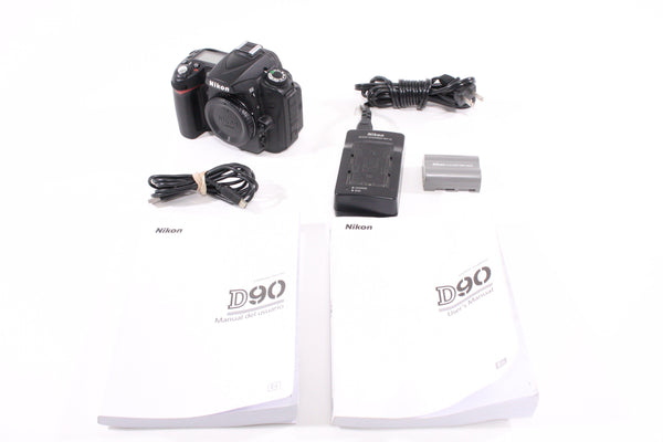 Nikon D90 Body 12.3 mp Shutter Count 1512 Digital Cameras - Digital SLR Cameras Nikon 3520488