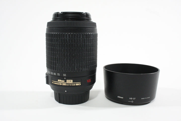 Nikon DX AF-S 55-200mm f/4-5.6G ED VR Lenses Small Format - Nikon AF Mount Lenses - Nikon AF DX Lens Nikon US6748301