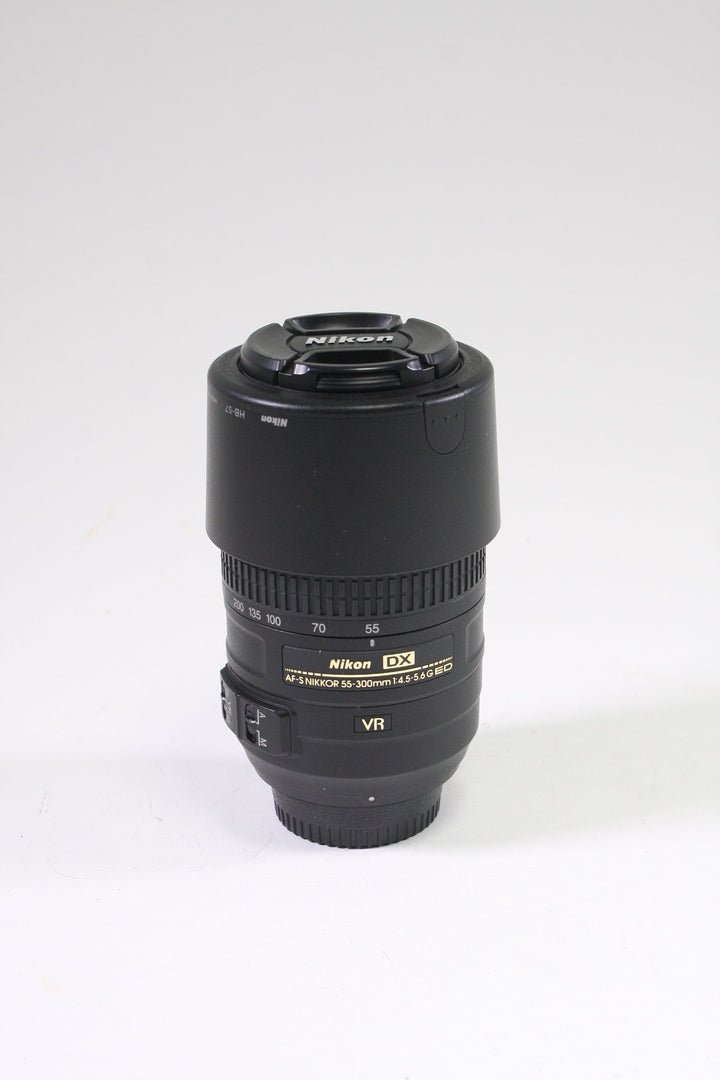 Nikon DX AF-S 55-300mm F4.5-5.6 G ED VR Lenses Small Format - Nikon AF Mount Lenses - Nikon AF DX Lens Nikon US6690288