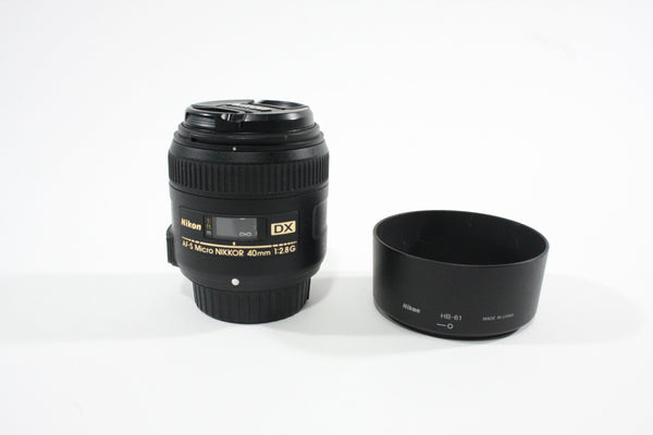 Nikon DX AF-S Micro 40mm f/2.8G Lenses Small Format - Nikon AF Mount Lenses - Nikon AF DX Lens Nikon 6053554