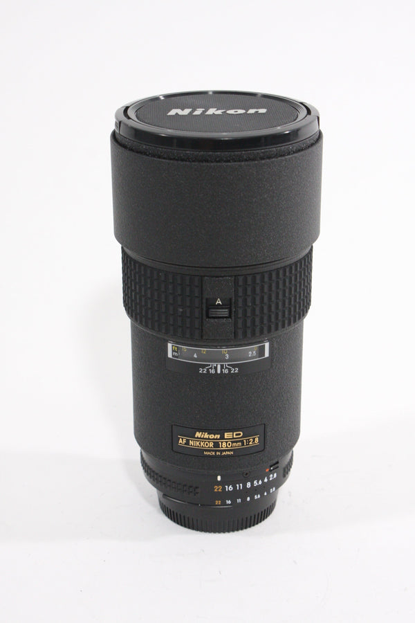 Nikon ED AF 180mm F 2.8 Lenses Small Format - Nikon AF Mount Lenses - Nikon AF Full Frame Lenses Nikon 268529