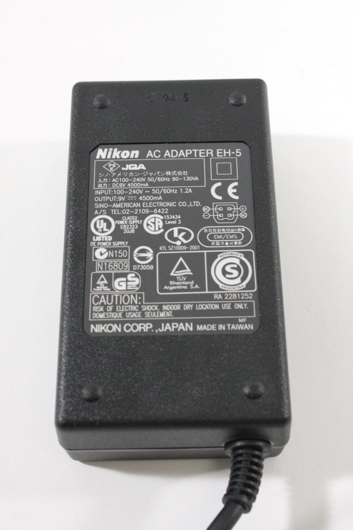 Nikon EH-5 AC Adapter AC Adapters Nikon NikonAdapterEH5