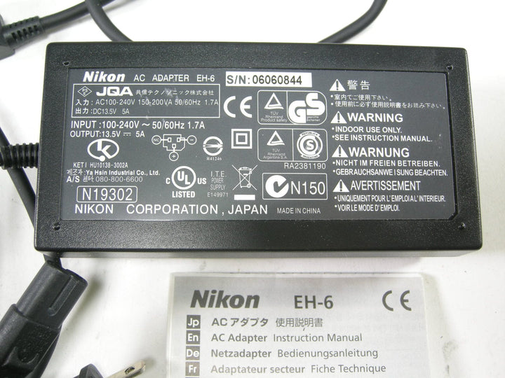 Nikon EH-6 Adapter A& - C Adapters Nikon 06060844