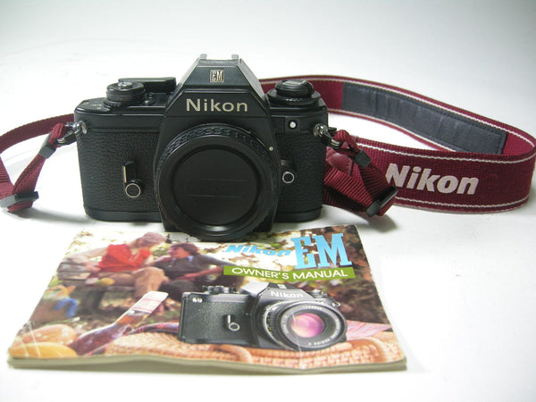 Nikon EM 35mm SLR Camera Body Only (Black) 35mm Film Cameras - 35mm SLR Cameras - 35mm SLR Student Cameras Nikon 7407551