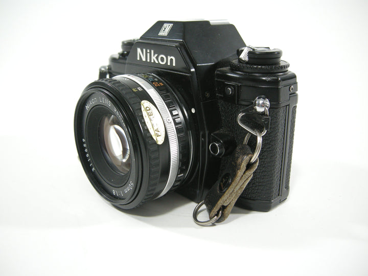 Nikon EM 35mm SLR Camera w/Series E 50mm f1.8 (Black) 35mm Film Cameras - 35mm SLR Cameras - 35mm SLR Student Cameras Nikon 7214456