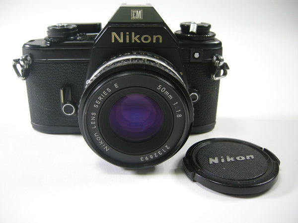 Nikon EM 35mm SLR film camera w/50mm f1.8 Series E lens 35mm Film Cameras - 35mm SLR Cameras - 35mm SLR Student Cameras Nikon 7162646