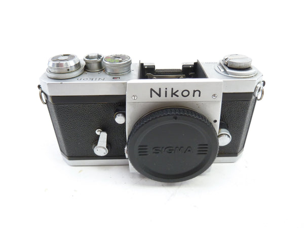 Nikon F Chrome Camera Body 35mm Film Cameras - 35mm SLR Cameras Nikon 1252405