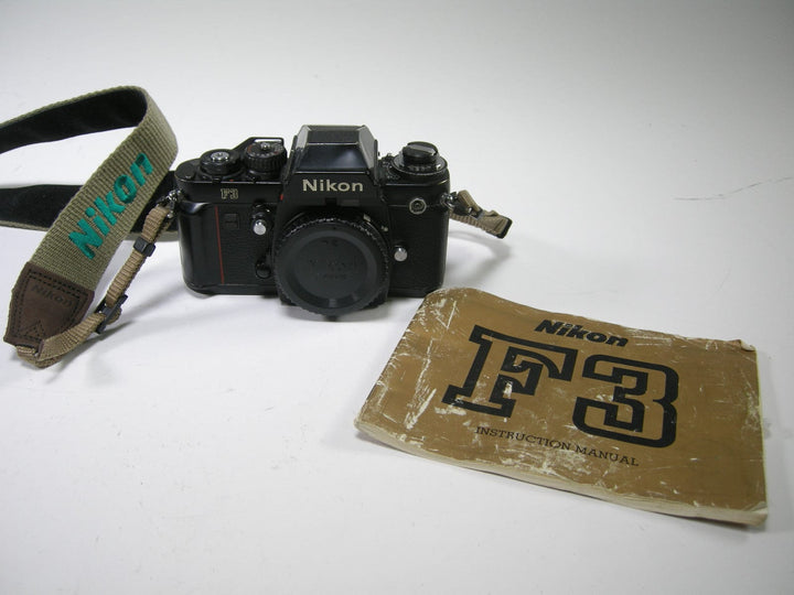 Nikon F3 35mm SLR camera body only 35mm Film Cameras - 35mm SLR Cameras - 35mm SLR Student Cameras Nikon 1412298