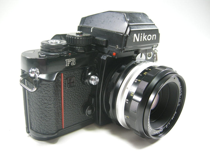 Nikon F3 HP 35mm SLR Camera w/ Nikkor -H.C. Auto 50mm f2 35mm Film Cameras - 35mm SLR Cameras Nikon 1964284