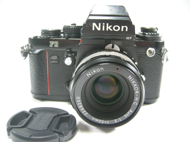 Nikon F3 HP 35mm SLR Camera w/ Nikkor -H.C. Auto 50mm f2 35mm Film Cameras - 35mm SLR Cameras Nikon 1964284