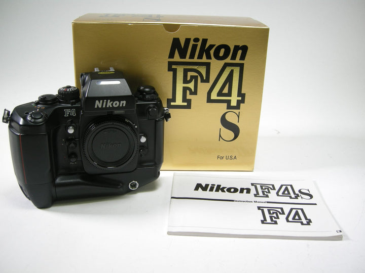 Nikon F4 35mm SLR Body only w/MB 21 Grip 35mm Film Cameras - 35mm SLR Cameras Nikon 2148301