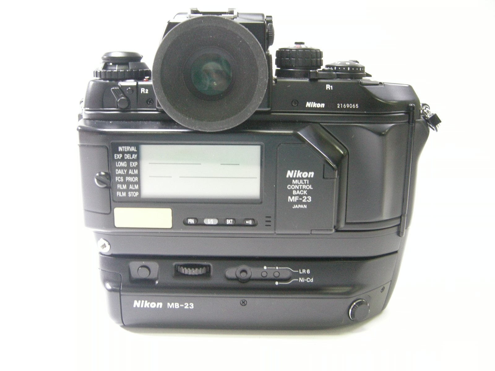 Nikon F4 35mm SLR Camera Body Only w/MF-23 Control Back & MB-23