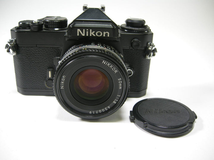 Nikon FE 35mm SLR camera body only (Black) 35mm Film Cameras - 35mm SLR Cameras - 35mm SLR Student Cameras Nikon 3987767