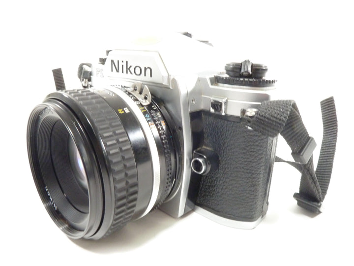 Nikon FG-20 35mm SLR w/50mm f1.8 35mm Film Cameras - 35mm SLR Cameras - 35mm SLR Student Cameras Nikon 3295011