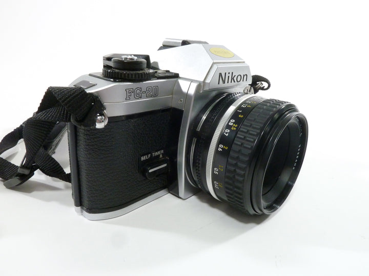 Nikon FG-20 35mm SLR w/50mm f1.8 35mm Film Cameras - 35mm SLR Cameras - 35mm SLR Student Cameras Nikon 3295011