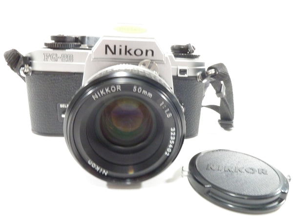 Nikon FG-20 35mm SLR w/50mm f1.8 35mm Film Cameras - 35mm SLR Cameras - 35mm SLR Student Cameras Nikon 3295011