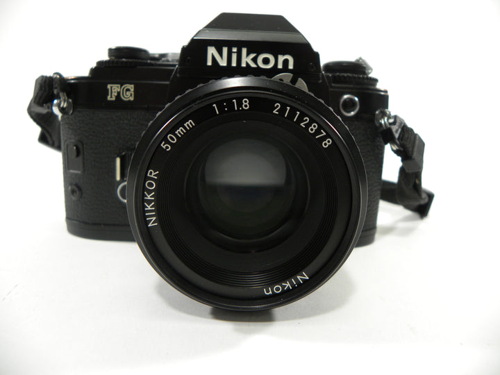 Nikon FG 35mm SLR Camera with a Nikkor 50mm f1.8 35mm Film Cameras - 35mm SLR Cameras - 35mm SLR Student Cameras Nikon 8395217