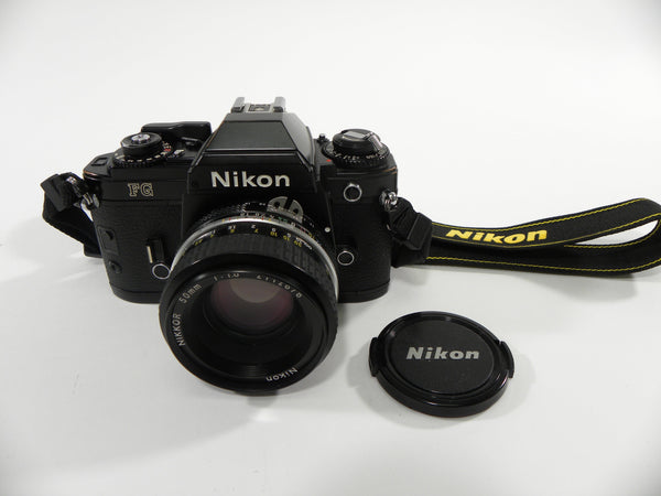 Nikon FG 35mm SLR Camera with a Nikkor 50mm f1.8 35mm Film Cameras - 35mm SLR Cameras - 35mm SLR Student Cameras Nikon 8395217