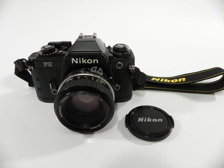 Nikon FG 35mm SLR Camera with a Nikkor 50mm f1.8 35mm Film Cameras - 35mm SLR Cameras - 35mm SLR Student Cameras Nikon 8395217