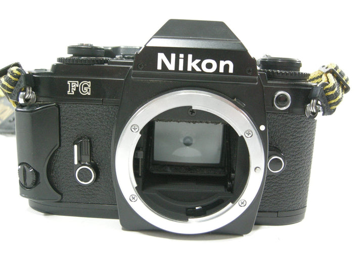 Nikon FG 35mm SLR film camera body only (Black) 35mm Film Cameras - 35mm SLR Cameras - 35mm SLR Student Cameras Nikon 8545799