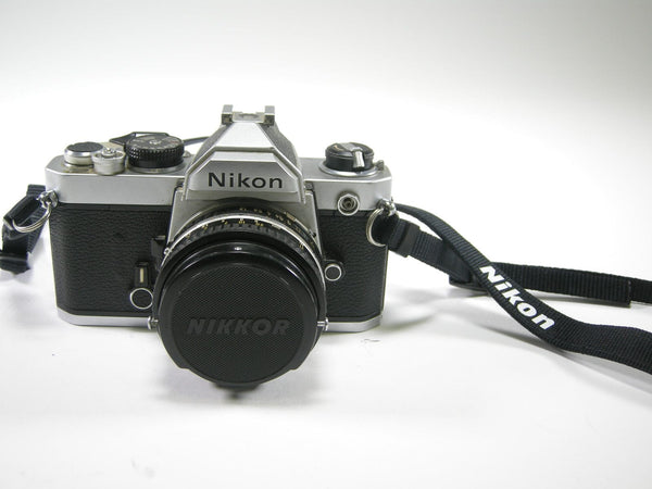 Nikon FM 35mm SLR w/ Series E 50mm f1.8 35mm Film Cameras - 35mm SLR Cameras - 35mm SLR Student Cameras Nikon 3406054