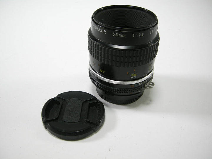 Lente Nikon Micro Nikkor 55mm F2.8 Ai-s Para Foto Macro Lente Nikon Micro Nikkor 55mm F2.8 Ai-s Para Foto Macro