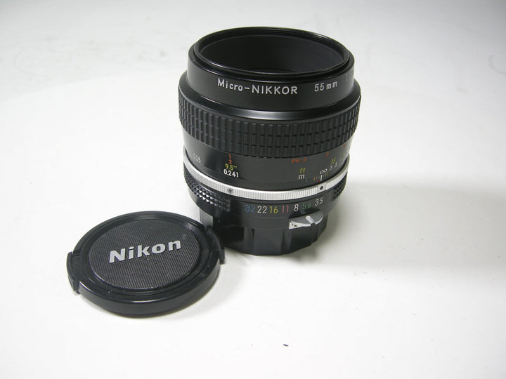 Nikon Micro-Nikkor 55mm f3.5  Non Ai Lenses Small Format - Nikon F Mount Lenses Manual Focus Nikon 857116