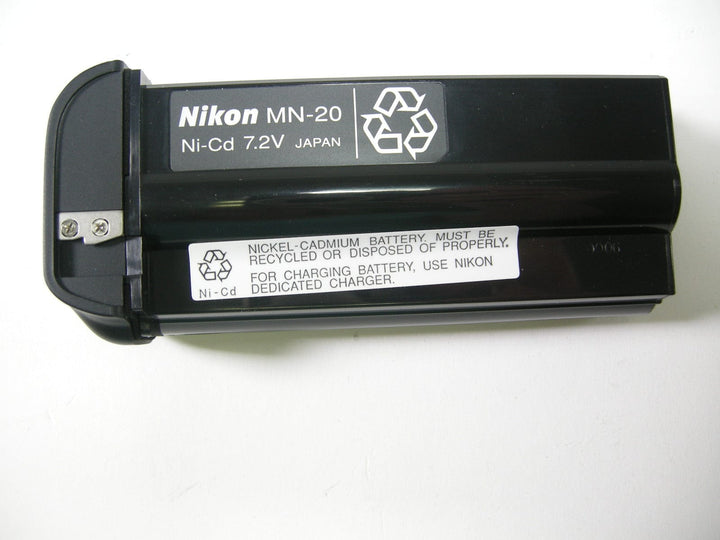 Nikon MN-20 NICAD Battery Pack for F4 Camera Batteries - Rechargeable Batteries Nikon 06040242