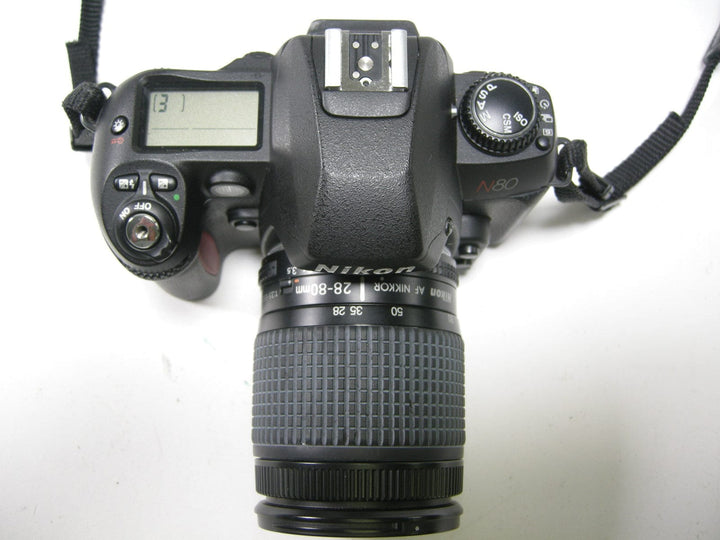 Nikon N80 35mm SLR w/ Nikkor AF 28-80mmf3.5-5.6D 35mm Film Cameras - 35mm SLR Cameras Nikon 2244019
