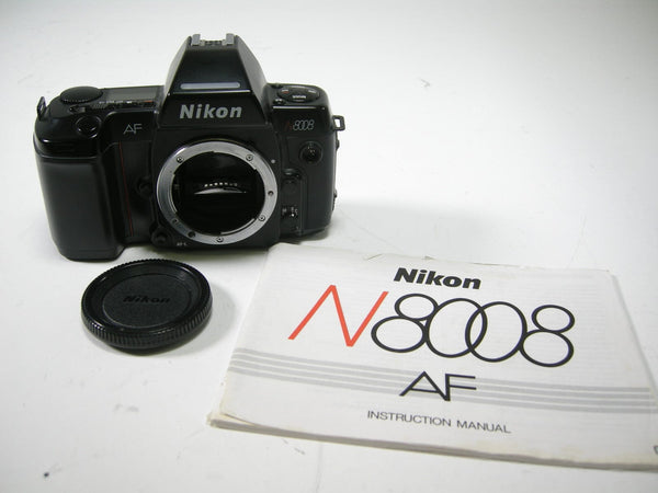 Nikon N8008 35mm SLR Body Only w/Multi Control Back 35mm Film Cameras - 35mm SLR Cameras - 35mm SLR Student Cameras Nikon 2220279