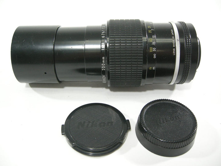 Nikon Nikkor 200mm f4 AI Converted Lenses Small Format - Nikon F Mount Lenses Manual Focus Nikon 676113