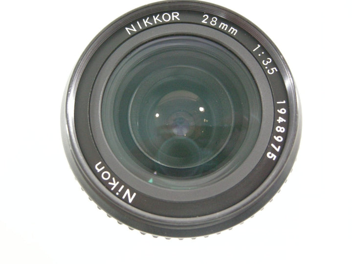 Nikon Nikkor 28mm f3.5 Ai Lenses Small Format - Nikon F Mount Lenses Manual Focus Nikon 1948975