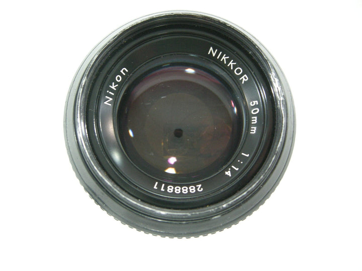 Nikon Nikkor 50mm f1.4 lens AS IS Lenses Small Format - Nikon F Mount Lenses Manual Focus Nikon 2888811