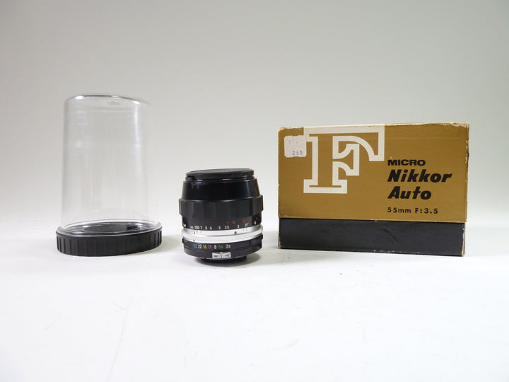 Nikon Nikkor 55mm f/3.5 Micro- Non AI Lenses Small Format - Nikon F Mount Lenses Manual Focus Nikon 223642