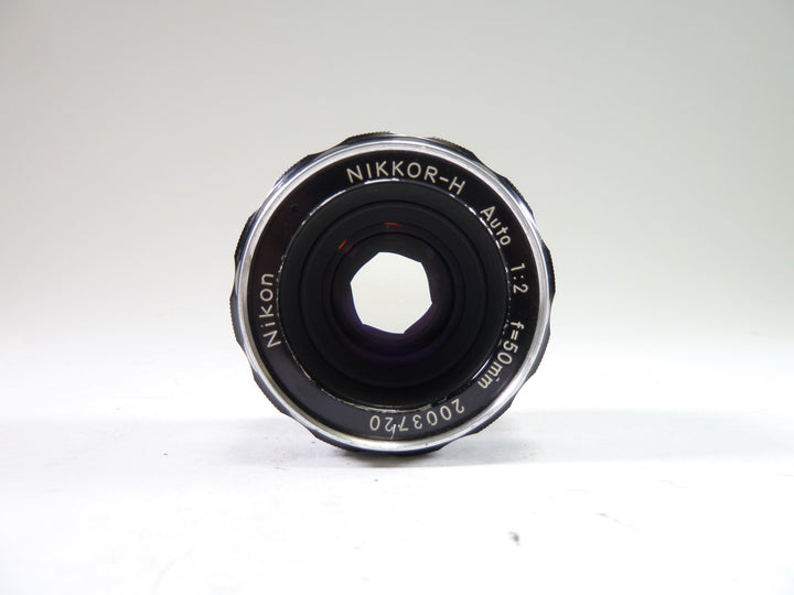 Nikon Nikkor-H Auto 50mm f/2 AS-IS for Parts or Repair Lenses Small Format - Nikon F Mount Lenses Manual Focus Nikon 2003720