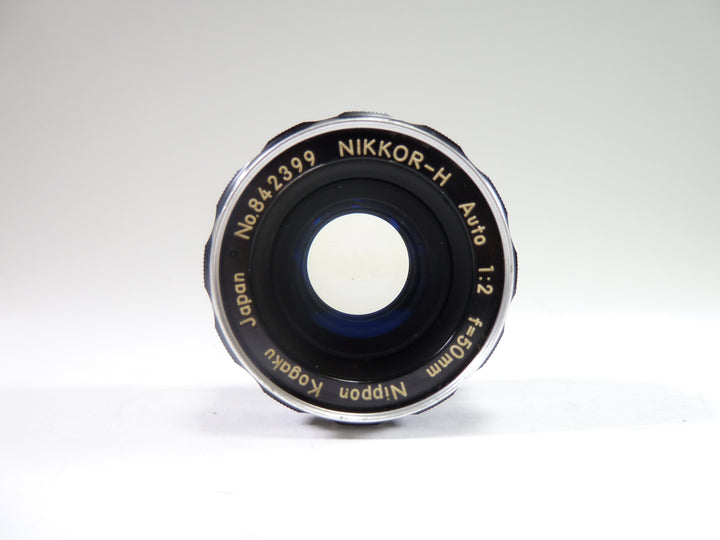 Nikon Nikkor-H Auto 50mm f/2 Non AI - AS-IS No Returns Lenses Small Format - Nikon F Mount Lenses Manual Focus Nikon 842399