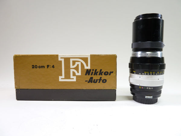 Nikon Nikkor-Q 200mm f/4 for F Mount Lenses Small Format - Nikon F Mount Lenses Manual Focus Nikon 276599