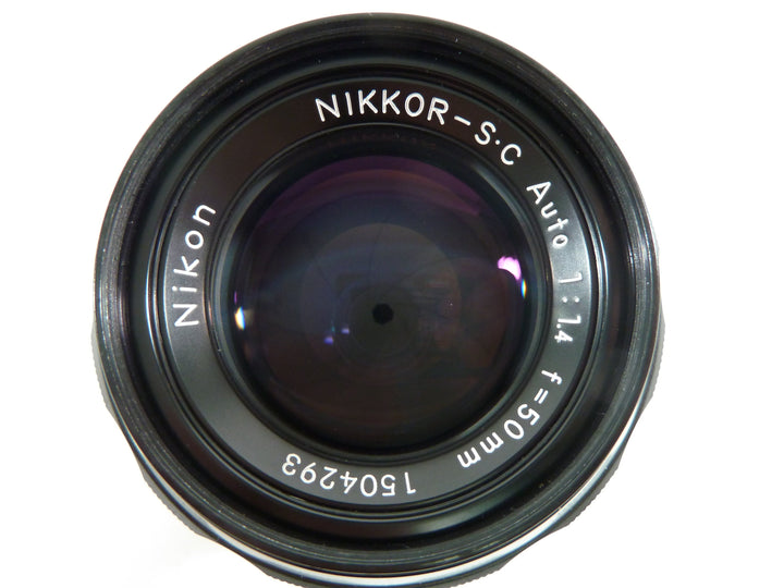 Nikon Nikkor-S C Auto 50mm f1.4 Lenses Small Format - Nikon F Mount Lenses Manual Focus Nikon 1504298