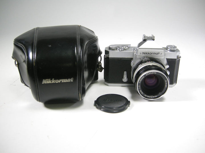 Nikon Nikkormat 35mm SLR w/Nikkor-H 50mm f2 Auto 35mm Film Cameras - 35mm SLR Cameras Nikkormat 4232584
