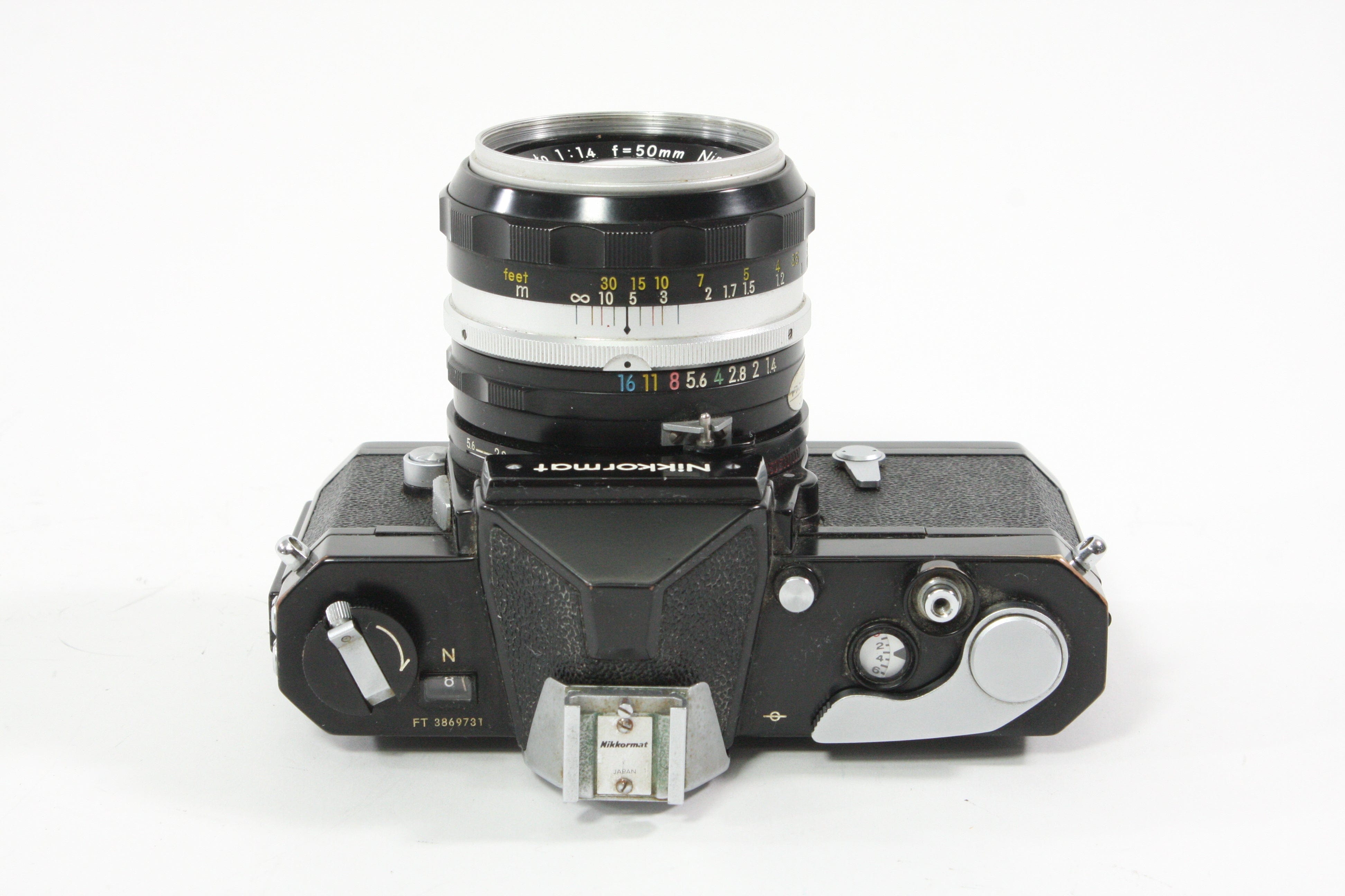 Nikon Nikkormat FT Black w/Nikkor-S 50mm F1.4 Non-AI – Camera Exchange