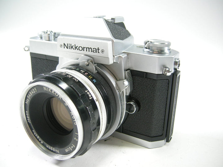 Nikon Nikkormat FT2 35mm SLR w/ Nikkor-S Auto 50mm f2 35mm Film Cameras - 35mm SLR Cameras Nikkormat 5407898