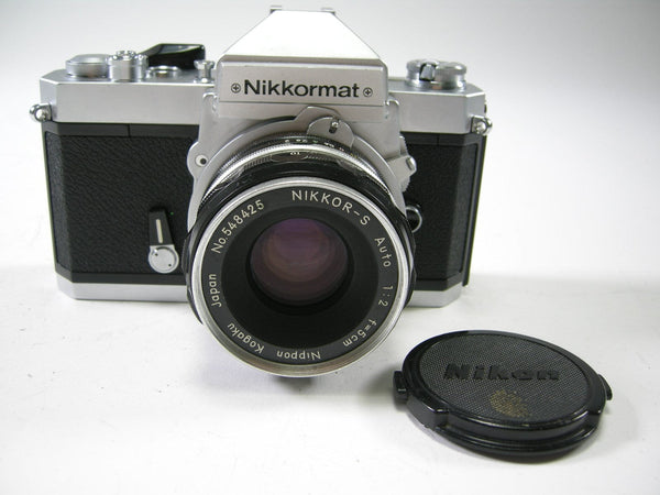 Nikon Nikkormat FT2 35mm SLR w/ Nikkor-S Auto 50mm f2 35mm Film Cameras - 35mm SLR Cameras Nikkormat 5407898