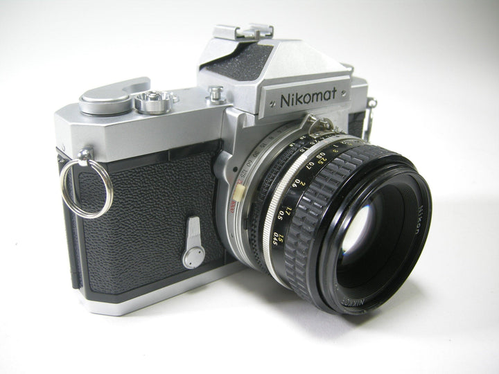 Nikon Nikomat 35mm SLR Camer w/50mm f1.8 35mm Film Cameras - 35mm SLR Cameras Nikon 3168311