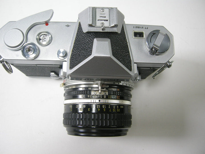 Nikon Nikomat 35mm SLR Camer w/50mm f1.8 35mm Film Cameras - 35mm SLR Cameras Nikon 3168311